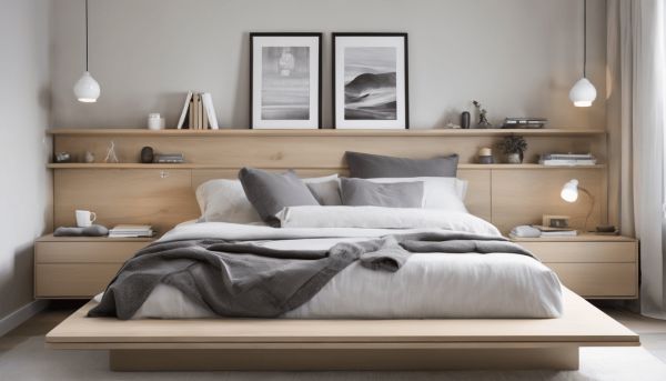 Trouvez un lit double compact qui allie confort et économie d’espace