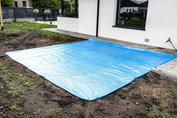 La nécessité d'installer une bâche de jardin