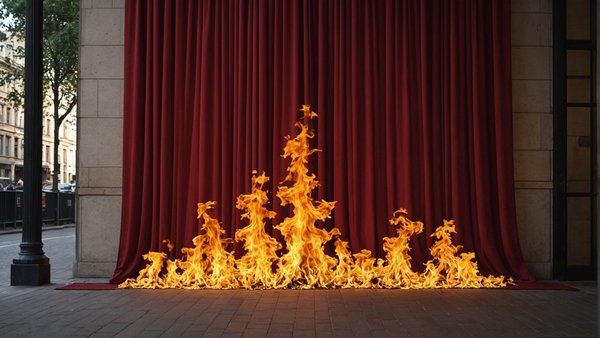 Rideau anti feux: protection sur mesure pour établissements publics