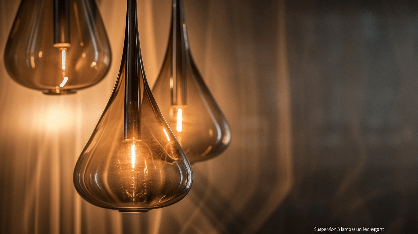 Suspension 3 lampes : un choix pour un éclairage élégant